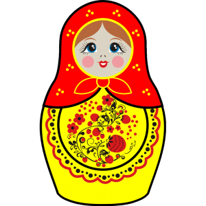 Matryoshka doll PNG-49507